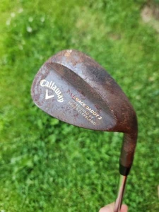Callaway Mack Daddy 2 Sand Wedge 58 14 C Right Hand Raw Rusted For High Spin - Picture 1 of 24
