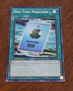 One-Time Passcode - CIBR-EN061 - Rare - 1st Edition  - Picture 1 of 3