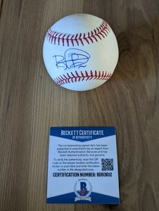 Brandon Phillips Cincinnati Reds Official MLB Signed Ball COA Beckett #BD93612 - Picture 1 of 3