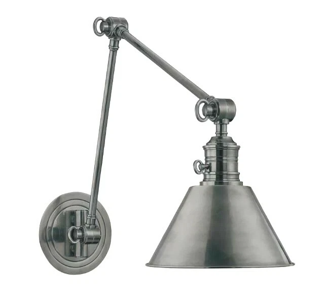 Aplique de pared Hudson Valley Lighting 8323-AN antiguo níquel 1 luz 23" T Foto 1 de 4