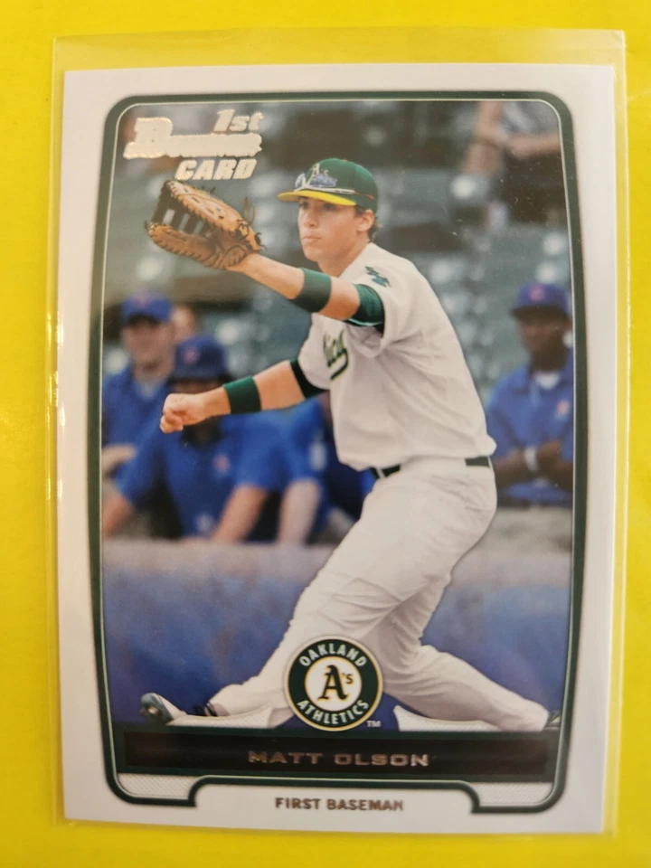 Selecciones del draft de Bowman 2012 1st Bowman #BDPP20 Matt Olson - Oakland Athletics Foto 1 de 1
