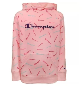 Champion Girls' Tossed Print Raglan Hoodie Size XL - Picture 1 of 1