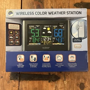 La Crosse Technology Wireless Color Weather Station C85845 1066436 NEW in Box - Picture 1 of 2
