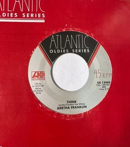 ARETHA FRANKLIN * 45 * Think / I Never Loved A Man * MINT * Vinyl * RI - Picture 1 of 1