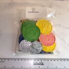 Rare Collectible 1980s Coin Erasers Lot rubbers gommes