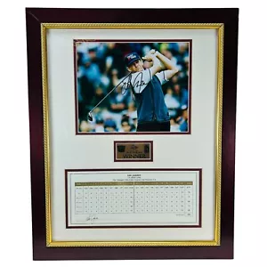 Lee Janzen Signed PGA Golf 1998 US Open Framed Photo 18" X 22" COA - Picture 1 of 7