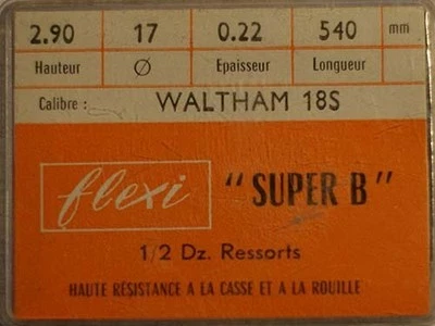 MUELLE ELEVADOR PARA WALTHAM CAL. 18 S ~NOS~