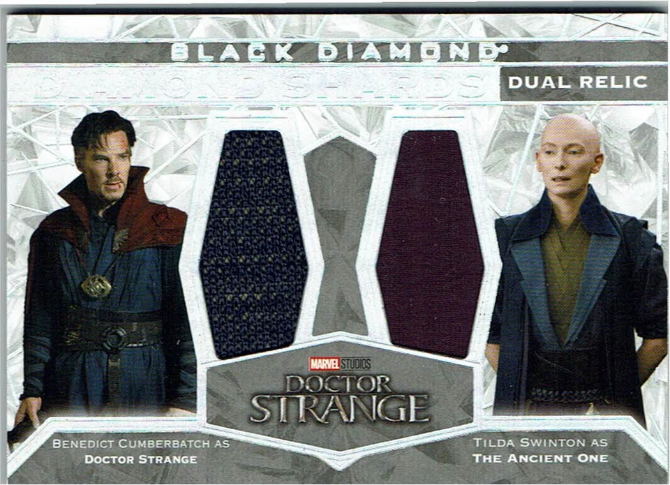 Marvel Black Diamond Shards Relic DS2-DRS Benedict Cumberbatch & Tilda Swinton - Image 1 of 1