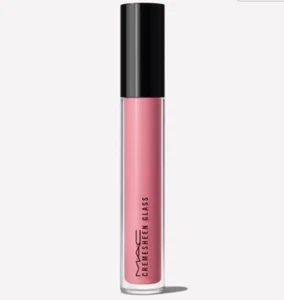 Mac Creme sheen Glass Lip Gloss 205 Partial To Pink 0.09 oz New In Box - Picture 1 of 4