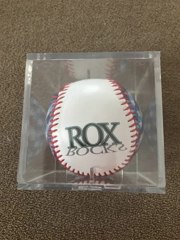 Minor League Collectors Baseball W Case Brockton Rox Hologram American Flag (KC) Cover
