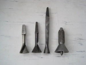 External Chamfer vintage Brace Bits and Centre Finder. - Picture 1 of 4
