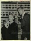 1963 Press Photo Chuck Connors, Hellena Wescott Star In "Arrest And Trial"