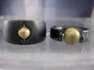 Perle - Altgold - kompatibel mit Charlotte 21 oder Tipit S - Picture 1 of 3