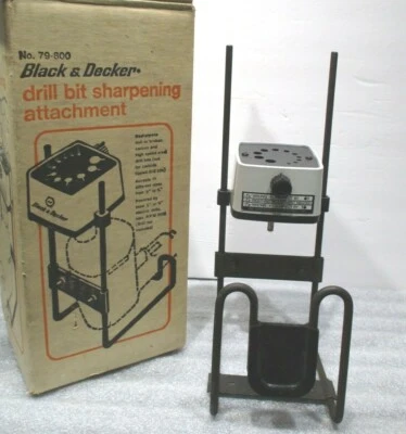 Afilador de brocas vintage Black & Decker modelo 79-800 Foto 1 de 4