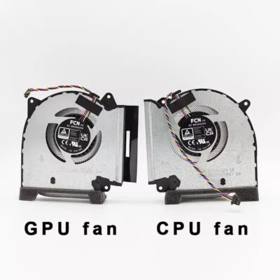Laptop CPU GPU Cooling Fan DC12V 1A for ASUS ROG Strix SCAR 17 2022 G733ZW - Image 1 of 4