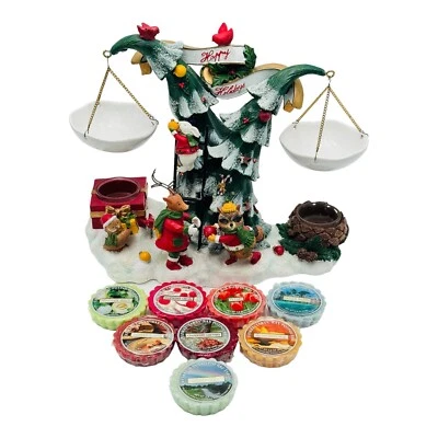 Yankee Candle Navidad Magical Woodland Tarta Doble Calentador Musical Iluminado Foto 1 de 4