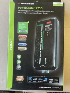 Monster, PowerCenter 775G Power Strip Überspannungs-A/V-Schutz. Brandneu - Bild 1 von 2