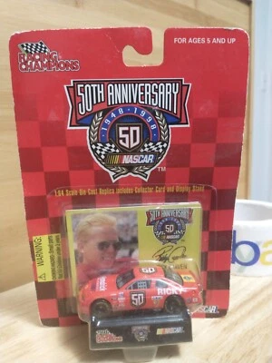 Pintura Ricky Craven Budweiser 1998 Racing Champions NASCAR 1/64 diecast #50 nueva en paquete Foto 1 de 4
