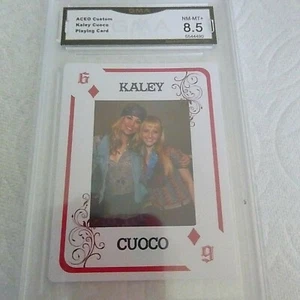 TARJETA DE JUEGO KALEY CUOCO PENNY THE BIG BANG THEORY ESTILO FRANCÉS GRADO 6D 8.5 - Imagen 1 de 2