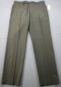 Ralp Lauren Mens Olive Green Cashmere & Wool Dress Pants NWT 34 x 32  $175