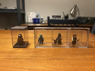 Lego Star Wars Greedo Solo y Chewbacca. Lote de figuras. Y Estuche LEER INFO Foto 1 de 4