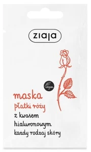 MÁSCARA FACIAL DE PÉTALOS DE ROSA ZIAJA - Imagen 1 de 2