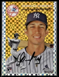 2023 Topps Chrom Platinum Anniversary #81 Oswaldo Cabrera X-Fractor RC Yankees - Bild 1 von 2