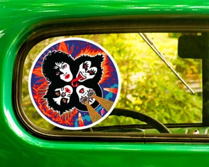 2 KISS BAND DECAL Stickers Bogo Free Shipping For Car Bumper Laptop window  - Picture 1 of 1