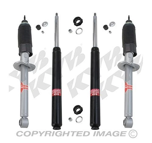 正品 KYB 高性能 4 SHOCKS STRUTS 适合 NISSAN DATSUN 280ZX 81 82 83  — 第 1/1 张图片