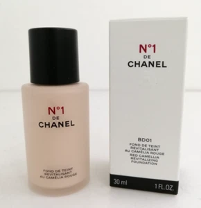 Chanel N°1 De Chanel Red Camellia Revitalizing Foundation Shade BD01 New* F1 - Picture 1 of 15