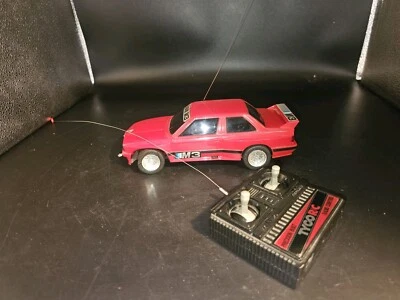 TAIYO/TYCO RC Red BMW M3 With Remote RC CAR Untested Part/Repair  - Image 1 of 4