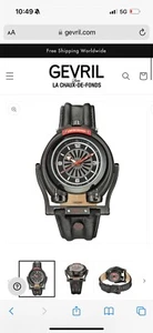 Brand New Gevril Triton Limited Edition 347/500 Swiss Made Watch - Picture 1 of 11