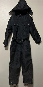 Vintage JCPenney Blue Snowmobile Apparel Ski Suit  Boys size 12-14 Medium   J391 - Picture 1 of 6