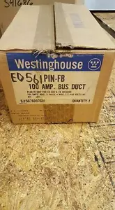 ENCHUFE DE AUTOBÚS INTERRUPTOR WESTINGHOUSE PIN-FB - Imagen 1 de 2