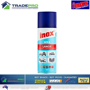 Inox Spray Genuine Lanox® MX4 300gm Anti corrosion lanolin lubricant Marine Auto - Picture 1 of 3