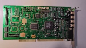 ISA sound card - Expert Media MED3240 - Opti 82C924 - TESTED OK - Photo 1/11