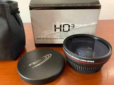 Digital Advance High Def Pro MC AF Wide Converter/Macro .48x 52mm Japan Optics - Image 1 of 3