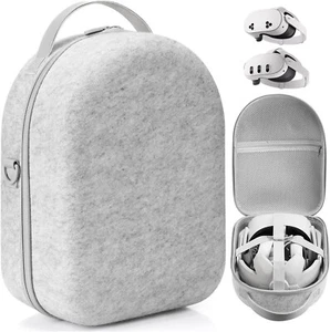Hard Carrying Case Compatible with Meta Quest 3S/Quest 3 Elite Strap Pro Case - Picture 1 of 7