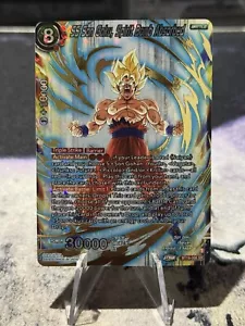 Dragon Ball Super Card Game SS Son Goku, Spirit Bomb Absorbed BT19-008 Reg SR - Picture 1 of 2