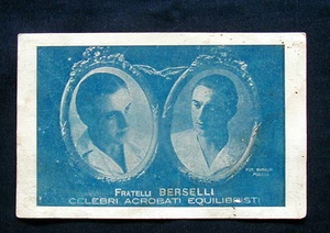 1906 cartolina Fratelli BERSELLI Modena Circo Acrobati Equilibristi - Imagen 1 de 2
