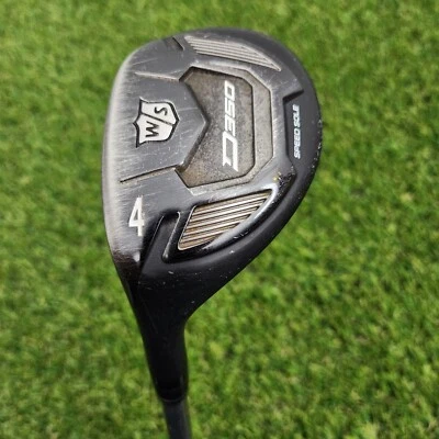 Left-Handed Wilson Staff D350 Speed Sole 4-Hybrid Graphite Regular-Flex 40" Fair - Image 1 of 4
