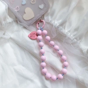 Colorful Phone Wrist Strap Fashion Beaded Pendant Lanyard Phone Lanyard - Photo 1 sur 20