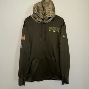 Nike Green Bay Packers NFL On Field Salute to Service Men's XL Digital Camo USA - Picture 1 of 6