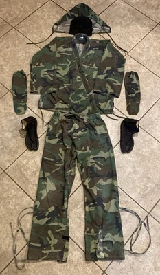 Vtg Camouflage Merc Shinobi Ninja Uniform Suit Soldier Of Fortune Magazine Order - Image 1 of 4