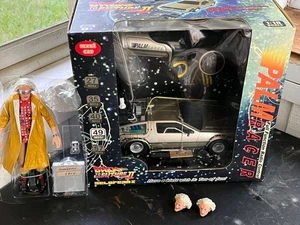 BACK TO THE FUTURE VINTAGE wireless big delorean r/c MAXI PALM RACER 40 YEARS - Picture 1 of 17