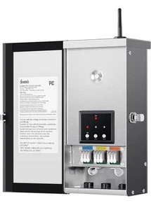 DEWENWILS 300W Wi-Fi Low Voltage Landscape Transformer, 3 Zones, 2.4GHz Smart - Picture 1 of 8