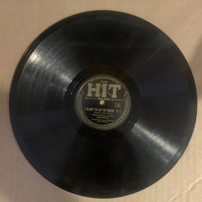 Louis Prima, 78 rpm, V+, I Want To Go To Tokio, Hit Record 7123 - Image 1 of 2