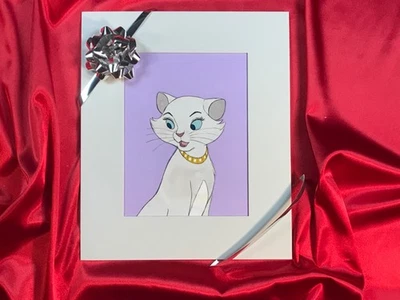 Disney “ Duchess “  from Aristocats Original Production cel Art Corner - Image 1 of 3