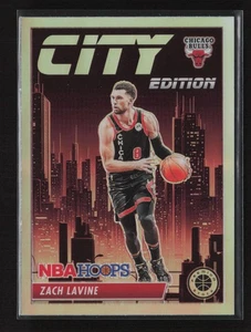 2023-24 Hoops Premium Stock #17 Zach LaVine City Edition Silver Prizm - Picture 1 of 2