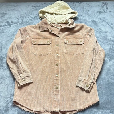 Roupa externa quente vintage feminina de veludo marrom médio bainha crua encaixe frontal - Imagem 1 de 4